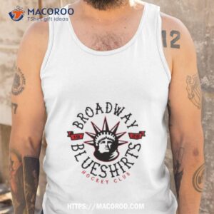 liberty broadway blueshirts hockey club 1926 shirt tank top