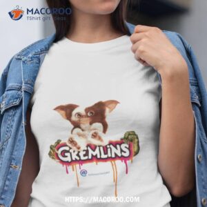 logo cute mogwai shirt tshirt