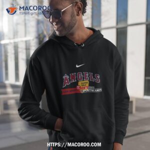 los angeles angels nike 2023 postseason shirt hoodie 1