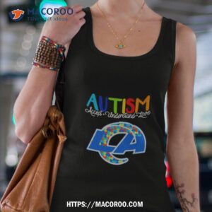 Los Angeles Rams Autism Awareness Accept Understand Love Shirt