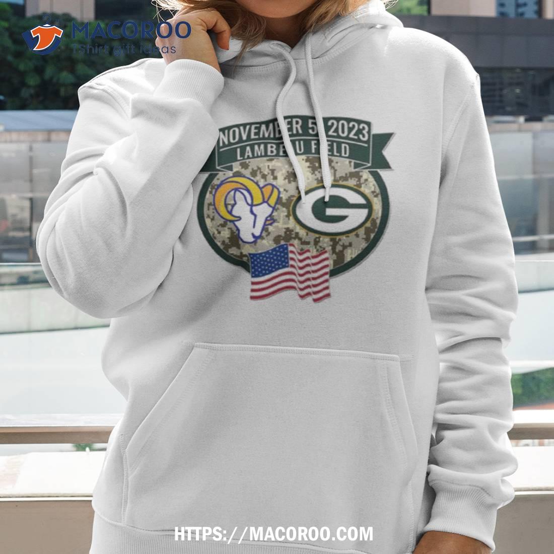 Los Angeles Rams Vs Green Bay Packers Lambeau Field November 5 2023 Shirt Los Angeles Rams Vs Green Bay Packers Lambeau Field November 5 2023 Shirt