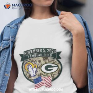 los angeles rams vs green bay packers lambeau field november 5 2023 shirt tshirt