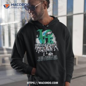 love philadelphia the city of brotherly shove philadelphia eagles 2023 shirt hoodie 1