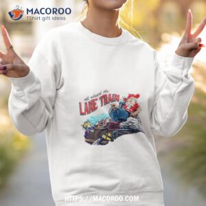 lsu tigers vs ole miss rebels all aboard the lane train shirt sweatshirt 2