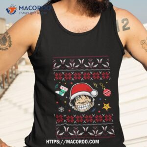 Luffy Cute Face Anime Christmas One Piece Shirt 3 luffy cute face anime christmas one piece shirt tank top 3