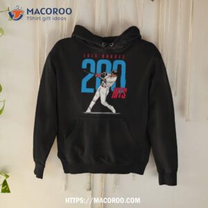 luis arrez 200 hits shirt hoodie