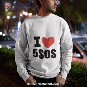 luke hemmings 5 seconds of summer i love 5sos shirt sweatshirt