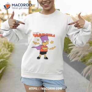 maison margiela bart simpson bartman shirt sweatshirt