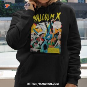 malcolm x vintage 90 s superhero shirt hoodie 2