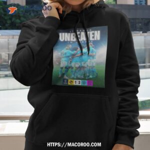 manchester city 17 games unbeaten in europe t shirt hoodie