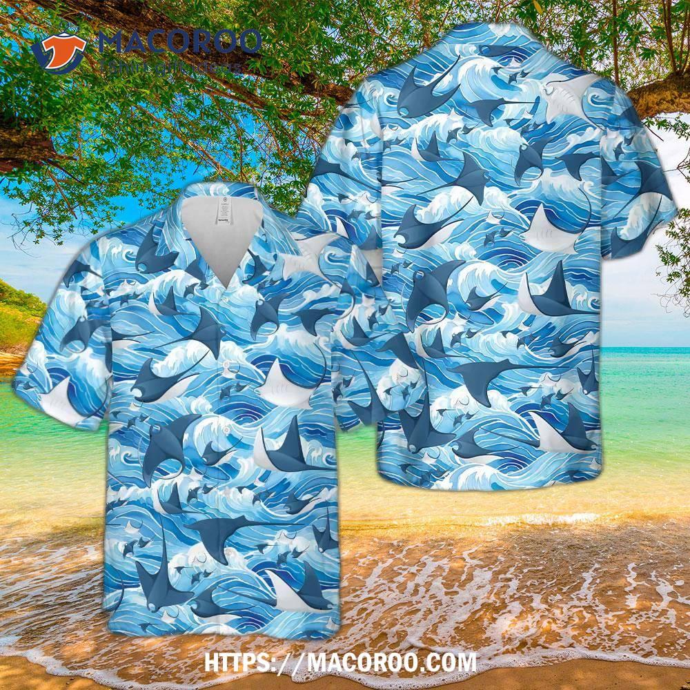 Manta Ray Hawaiian Shirt Manta Ray Hawaiian Shirt