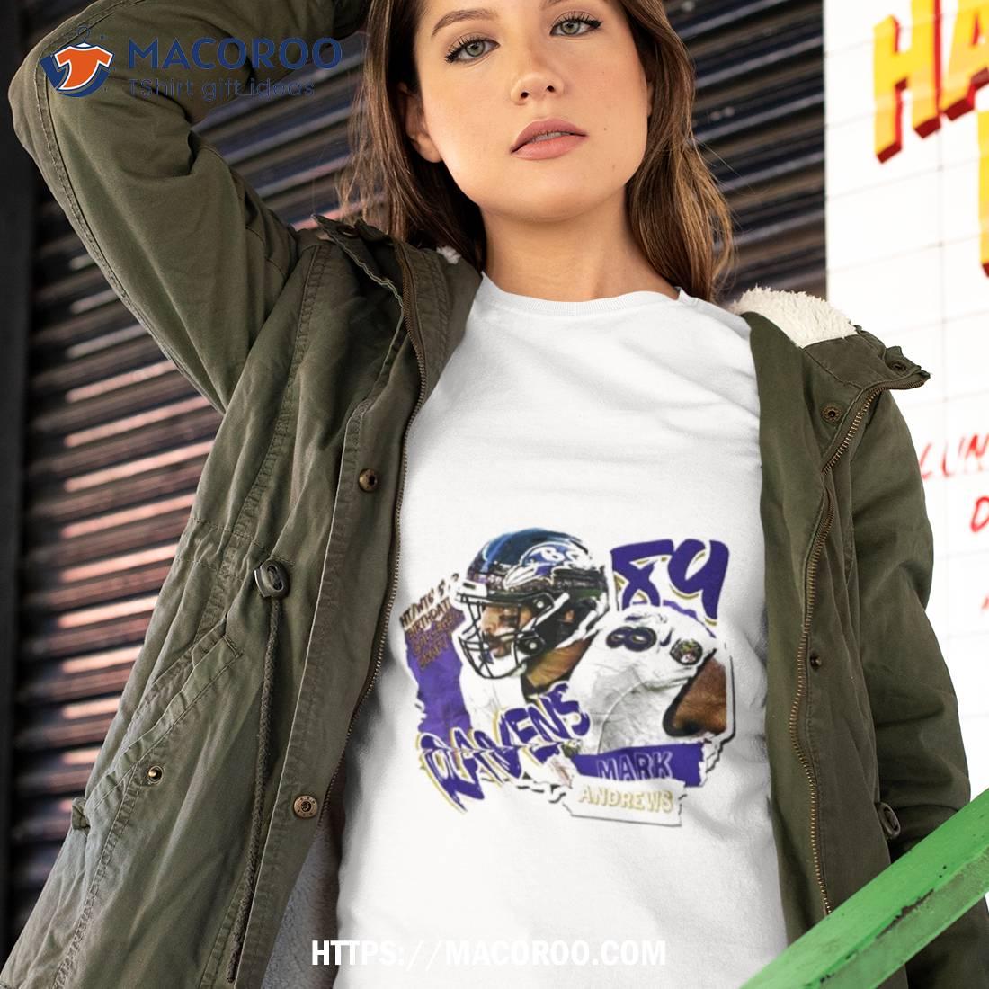 Mark Andrews Football Paper Baltimore Ravens T Shirt Mark Andrews Football Paper Baltimore Ravens T Shirt