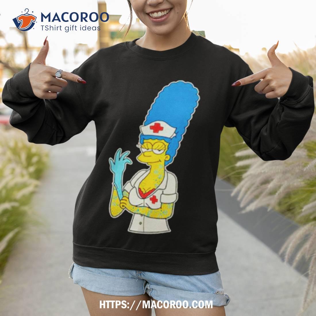 Mark Hoppus Marge Simpsons Nurse Shirt Mark Hoppus Marge Simpsons Nurse Shirt