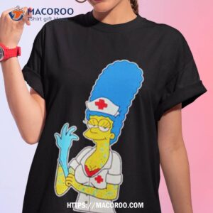 mark hoppus marge simpsons nurse shirt tshirt 1