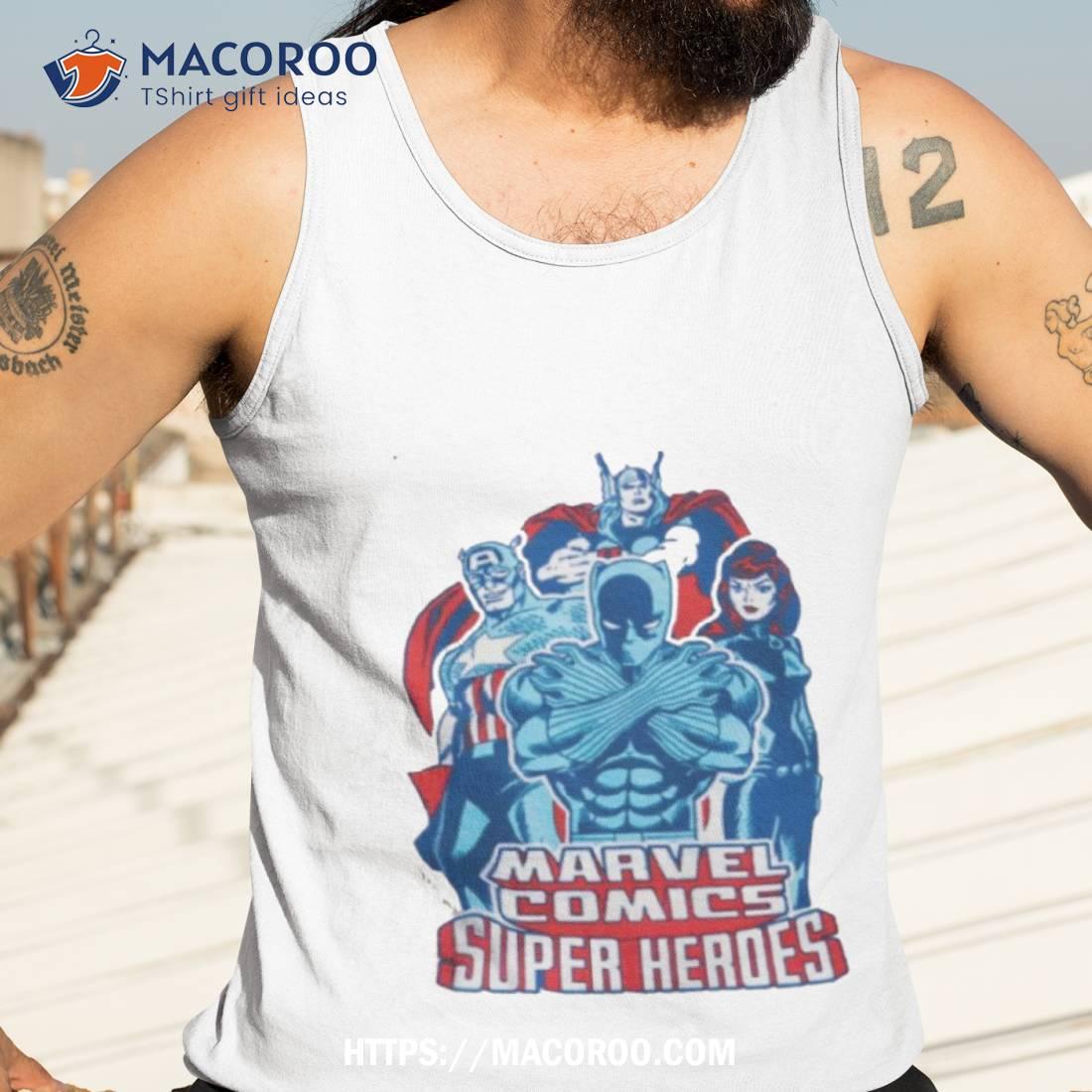 Marvel Comics Super Heroes T Shirt Marvel Comics Super Heroes T Shirt