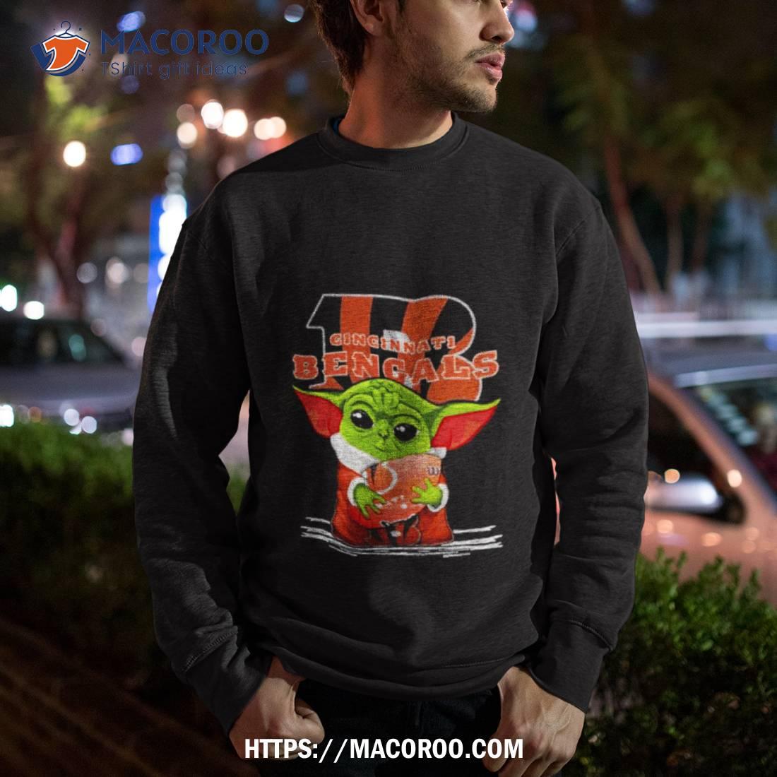 Master Yoda Hug Cincinnati Bengals T Shirt Master Yoda Hug Cincinnati Bengals T Shirt