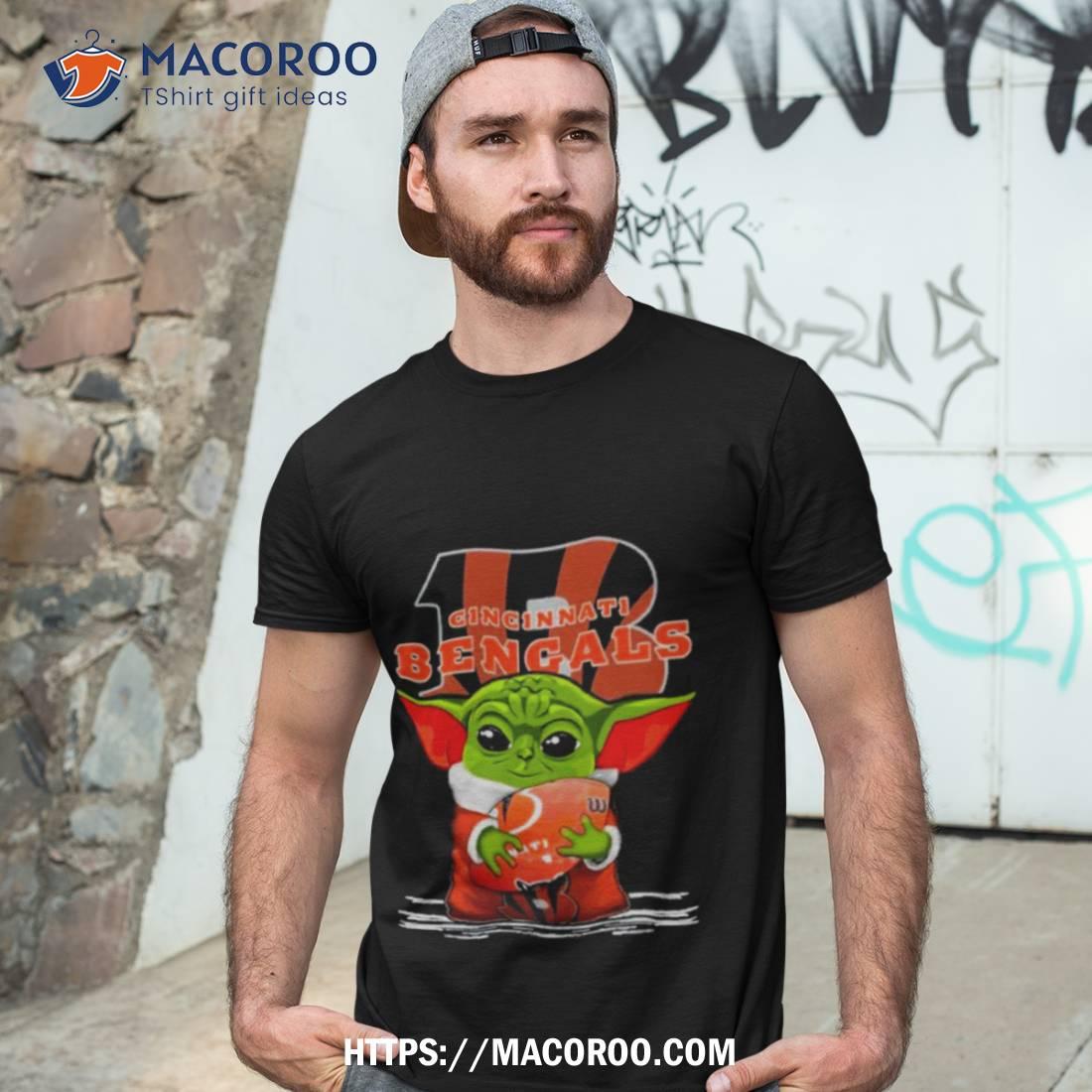 Master Yoda Hug Cincinnati Bengals T Shirt Master Yoda Hug Cincinnati Bengals T Shirt