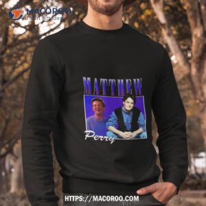 matthew perry chandler bing friends vintage gift shirt sweatshirt