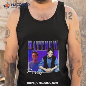 matthew perry chandler bing friends vintage gift shirt tank top