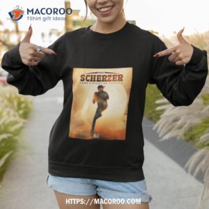 max scherzer game 3 starting pitcher 2023 alcs t shirt sweatshirt