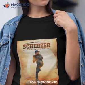 Max Scherzer Game 3 Starting Pitcher 2023 Alcs T Shirt
