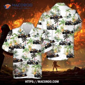 Max Verstappen Formula One F1 Christmas Hawaiian Shirt
