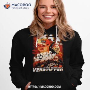max verstappen world champion a new era 3x 2021 2023 signature shirt hoodie 1