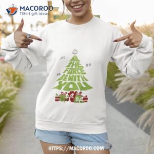 may the force be with you christmas tree shirt sweatshirt 1