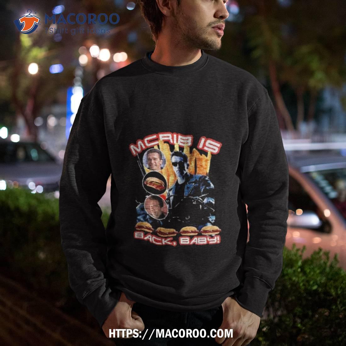 Mcrib Is Back Baby T Shirt Mcrib Is Back Baby T Shirt