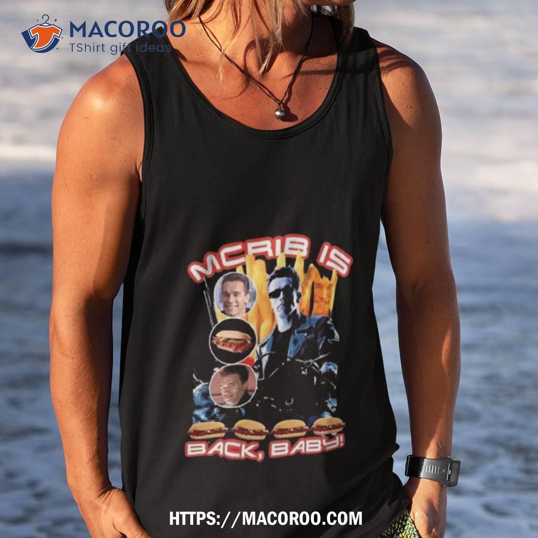 Mcrib Is Back Baby T Shirt Mcrib Is Back Baby T Shirt