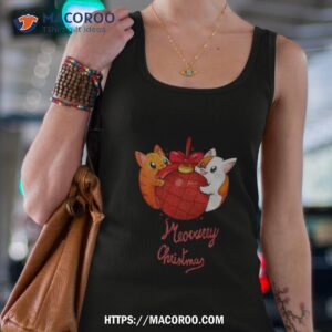 meowrry meowrry christmas shirt tank top 4