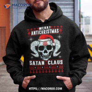 Merry Antichristmas Satan Claus Death Metal Devilish Shirt