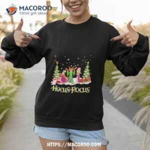 merry christmas hocus pocus light snow shirt sweatshirt 1