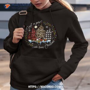 merry christmas just a girl who loves christmas tree shirt hoodie 3
