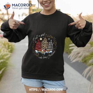 merry christmas just a girl who loves christmas tree shirt sweatshirt 1