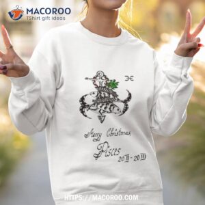merry christmas pisces shirt sweatshirt 2