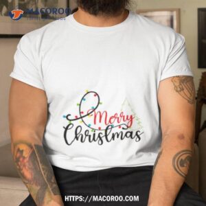 Merry Christmas Tree Christmas Holiday Shirt