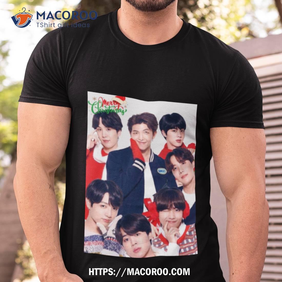 Merry Christmas With Bts Shirt Merry Christmas With Bts Shirt