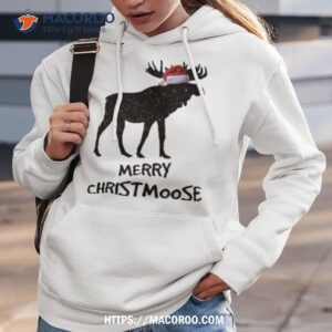 Merry Christmoose Funny Merry Christmas For Moose Lovers Shirt