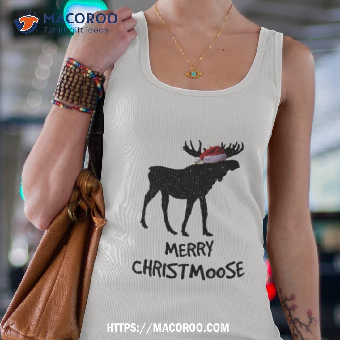 moose christmas shirt