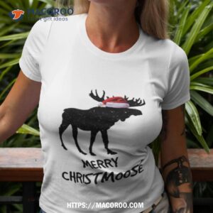 Merry Christmoose Funny Merry Christmas For Moose Lovers Shirt