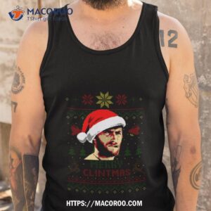 merry clintmas clint eastwood christmas 2023 shirt tank top