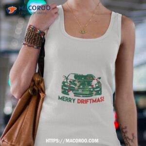 merry driftmas nissan 240sx s14 kouki shirt tank top 4