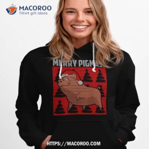 Merry Pigmas Pig Farmer Funny Christmas Shirt
