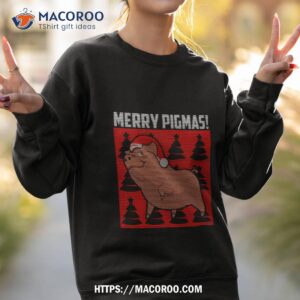 merry pigmas pig farmer funny christmas shirt sweatshirt 2