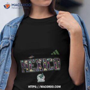 Mexico National Team Da De Los Muertos Wordmark T Shirt