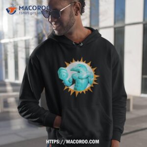 Miami Dolphins Gym Suns Out Fins Out Shirt