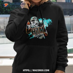 miami dolphins h1m paint shirt hoodie