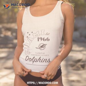 Miami Dolphins Starter Heather Gray City Arch Team Shirt