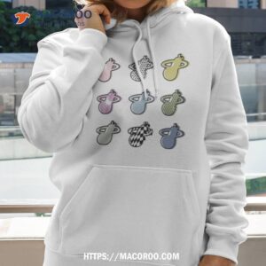 miami heat logo pattern t shirt hoodie 2